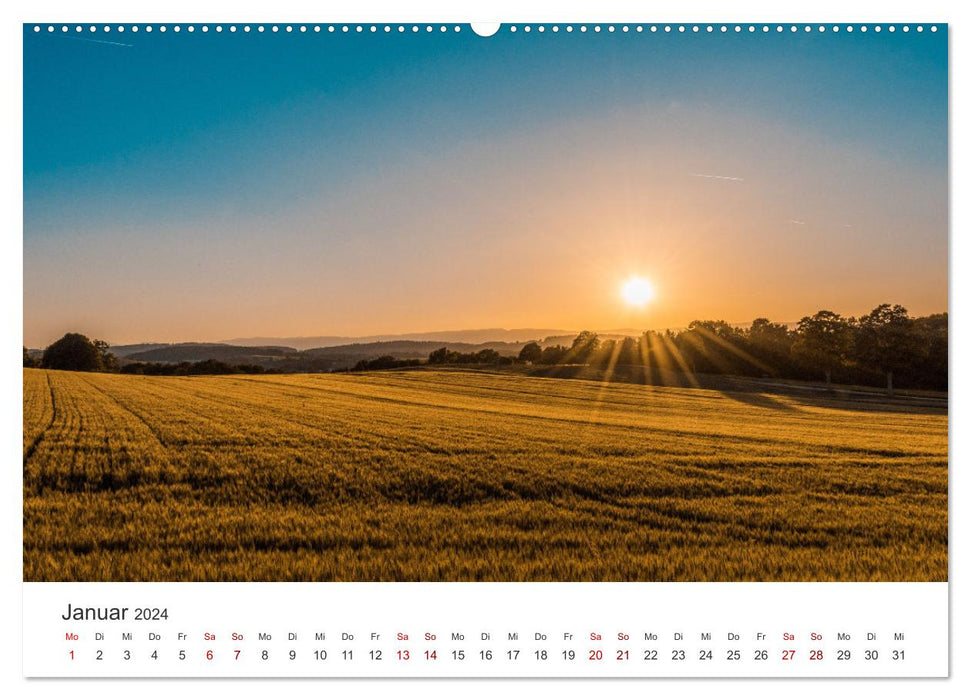 Sunrises - For a good start to the day. (CALVENDO wall calendar 2024) 
