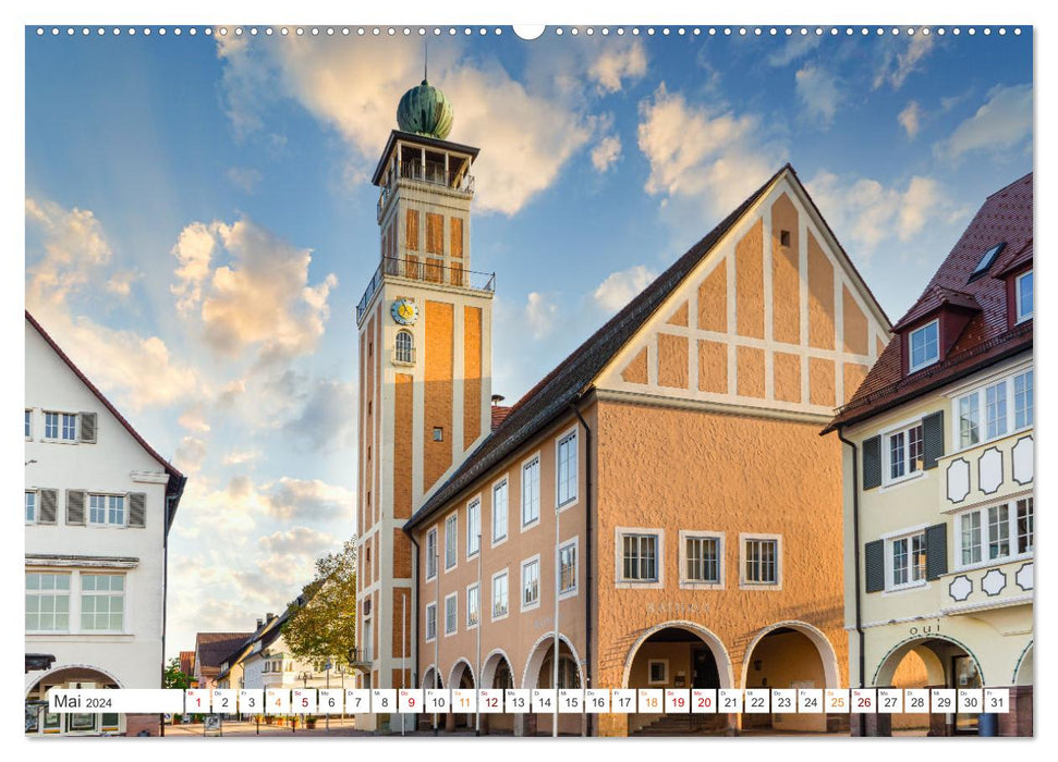 Vues de la ville de Freudenstadt (calendrier mural CALVENDO Premium 2024) 