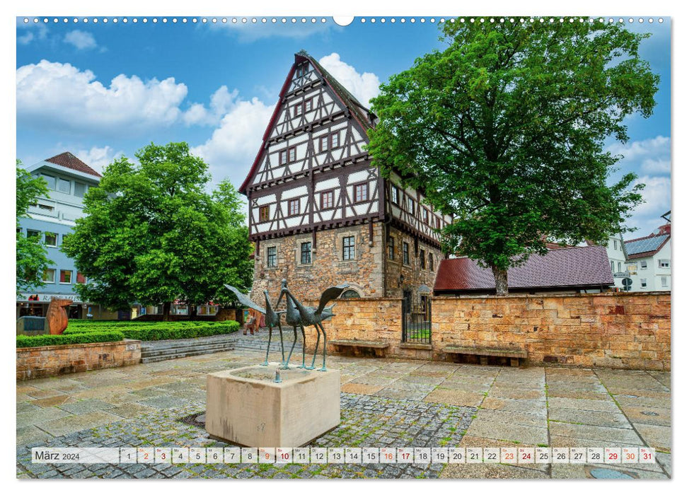 Göppingen Impressions (CALVENDO Premium Wall Calendar 2024) 