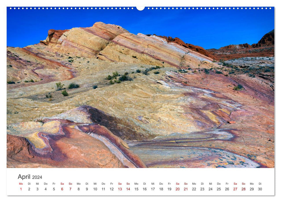 Nevada - More than just Las Vegas (CALVENDO Premium Wall Calendar 2024) 