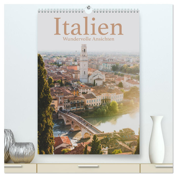 Italien - Wundervolle Ansichten (CALVENDO Premium Wandkalender 2024)