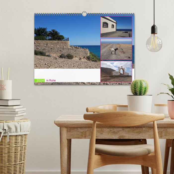 Fuerteventura in peace (CALVENDO wall calendar 2024) 