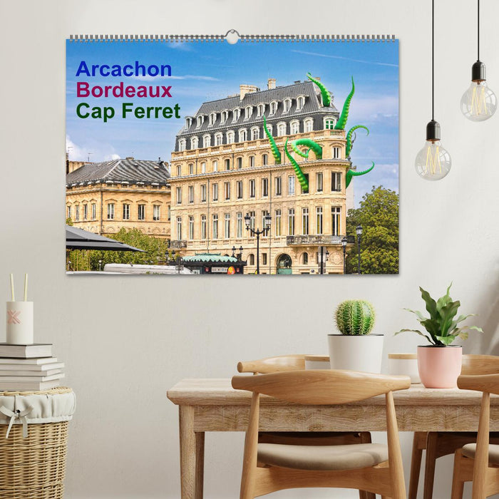 Arcachon Bordeaux Cap Ferret (CALVENDO wall calendar 2024) 