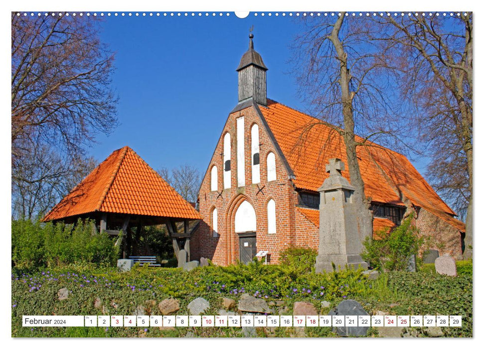 Ostseeinseln Rügen, Hiddensee, Ummanz (CALVENDO Premium Wandkalender 2024)