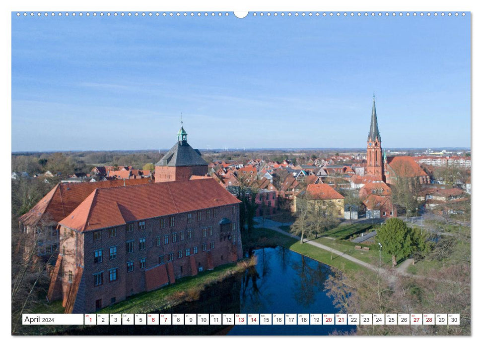 Norddeutschland aus der Luft (CALVENDO Premium Wandkalender 2024)