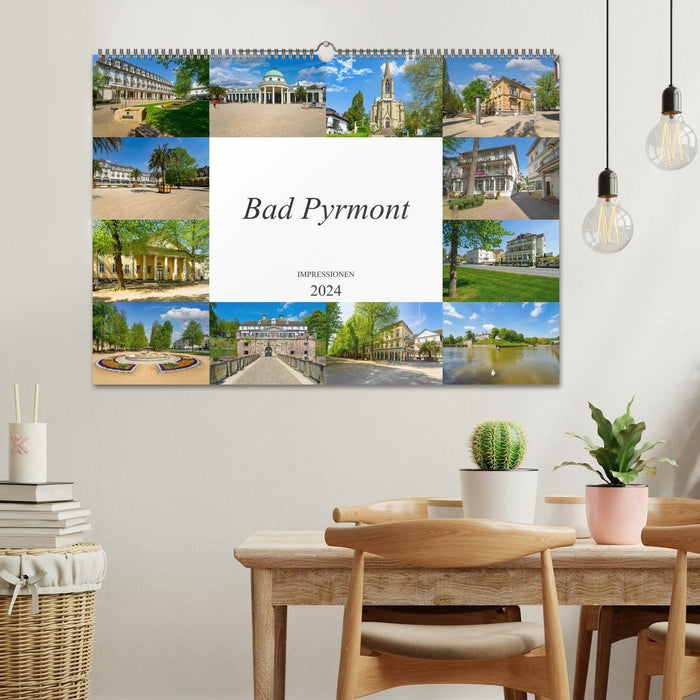 Bad Pyrmont Impressionen (CALVENDO Wandkalender 2024)