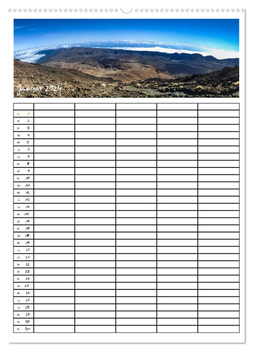 Die Kanarischen Inseln – Die Inseln der Glückseligen (CALVENDO Premium Wandkalender 2024)