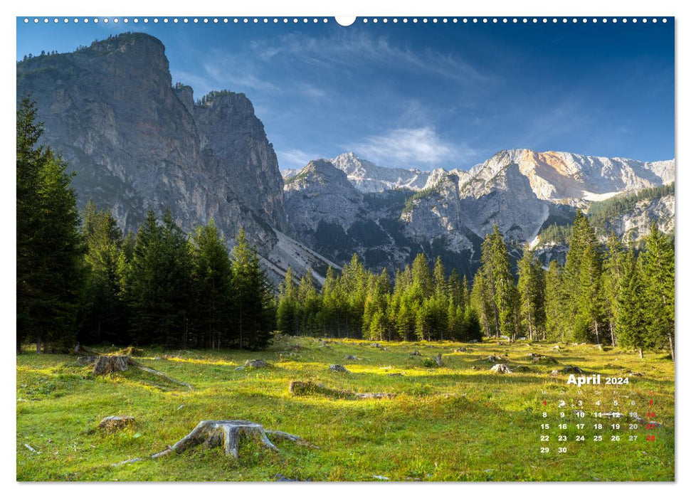 Dolomite mountain peaks (CALVENDO wall calendar 2024) 