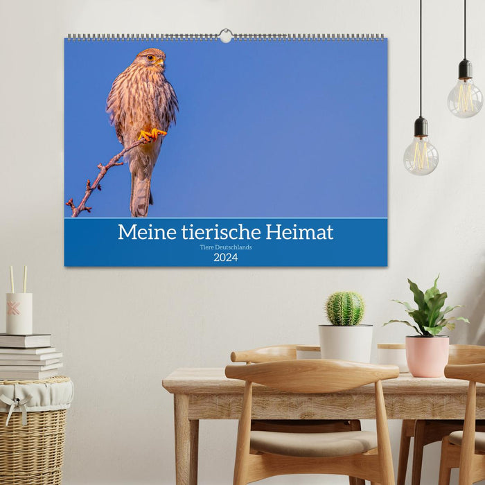 Meine tierische Heimat (CALVENDO Wandkalender 2024)