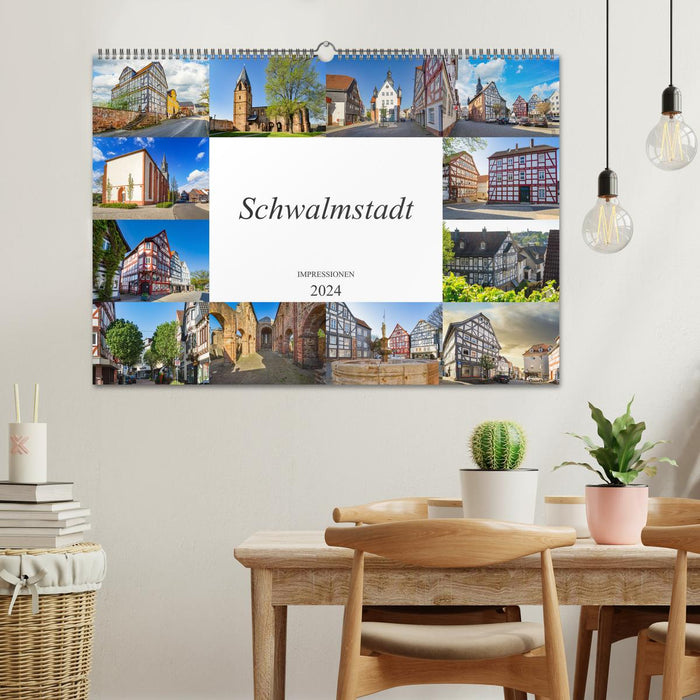 Schwalmstadt impressions (CALVENDO wall calendar 2024) 