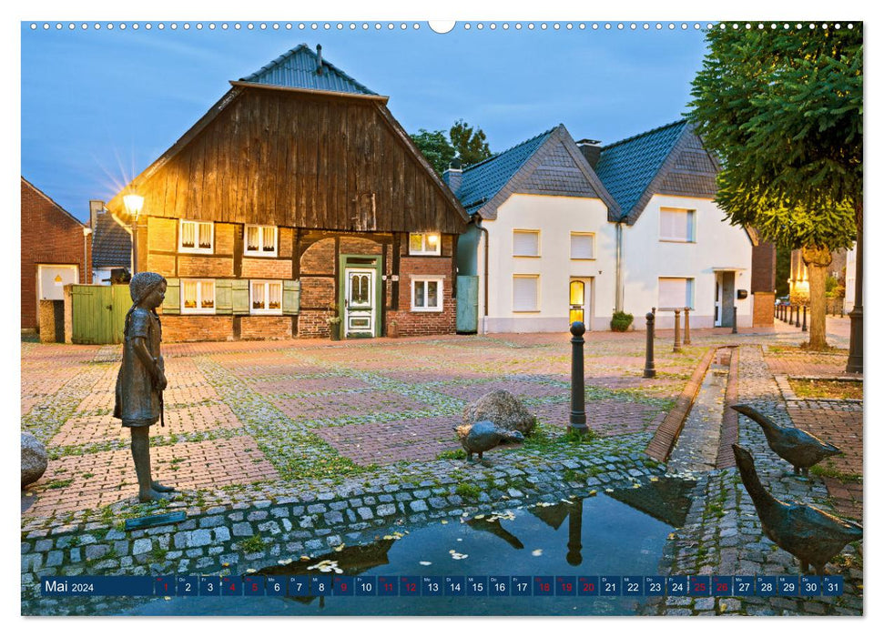 75 Jahre Nordrhein-Westfalen - Ein Bundesland feiert Geburtstag (CALVENDO Premium Wandkalender 2024)