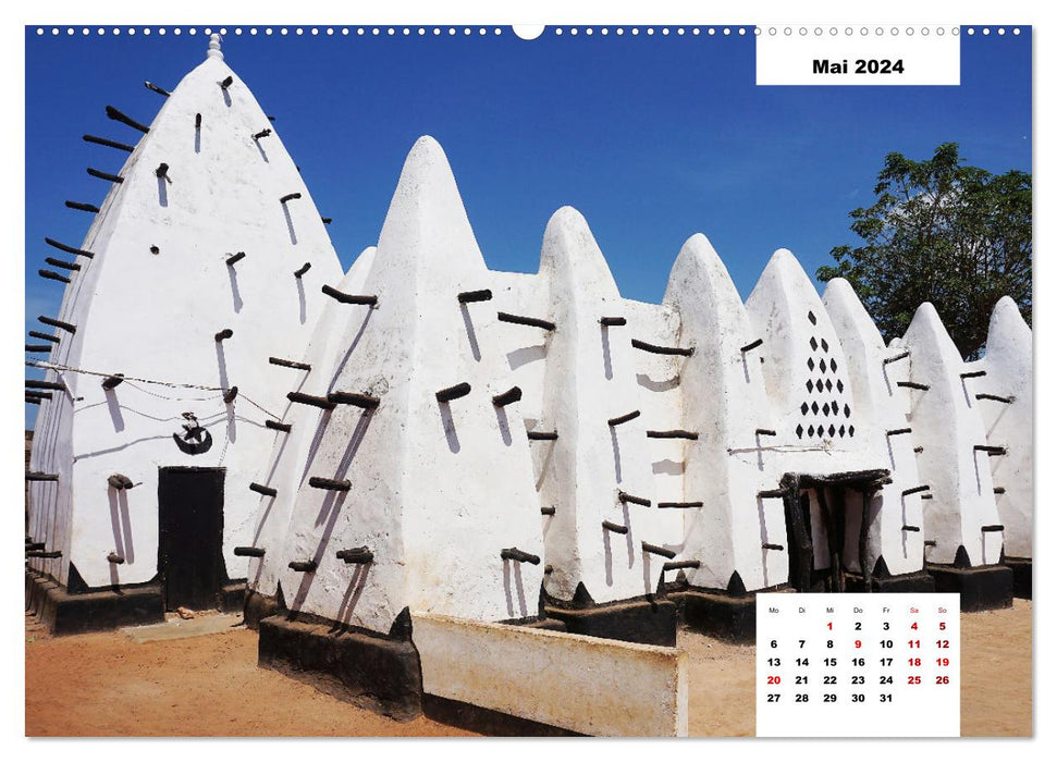 Ghana - The Gold Coast in West Africa (CALVENDO Premium Wall Calendar 2024) 