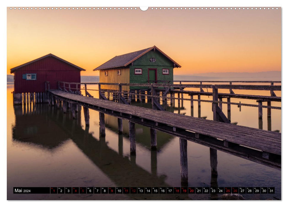 Lichtbilder vom Ammersee (CALVENDO Premium Wandkalender 2024)