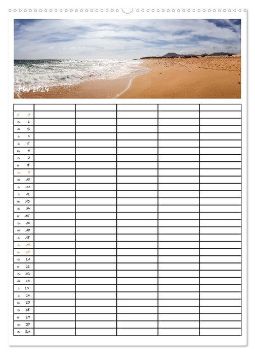 The Canary Islands – The Islands of the Blissful (CALVENDO Wall Calendar 2024) 