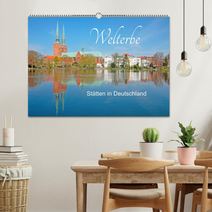 Welterbe - Stätten in Deutschland (CALVENDO Wandkalender 2024)