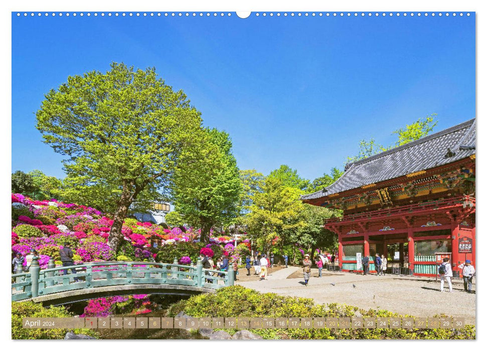 Japan: Aufregende Metropolen und gelebte Tradition (CALVENDO Premium Wandkalender 2024)