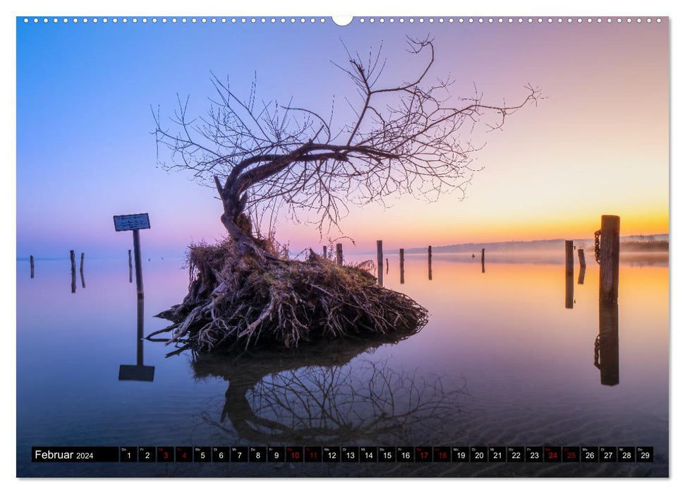 Lichtbilder vom Ammersee (CALVENDO Wandkalender 2024)