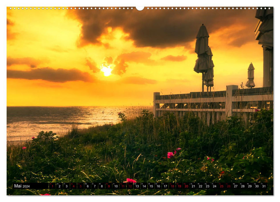 Norderneyer views (CALVENDO wall calendar 2024) 