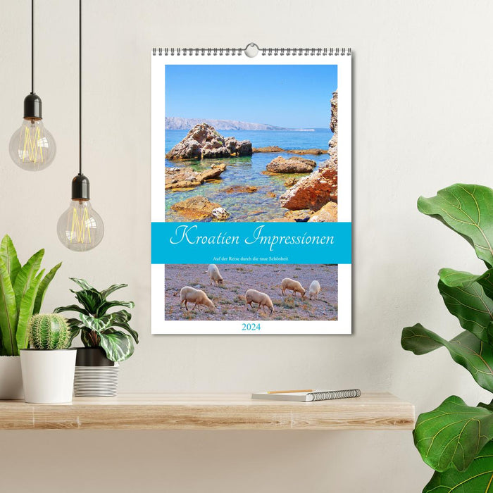 Croatia impressions (CALVENDO wall calendar 2024) 