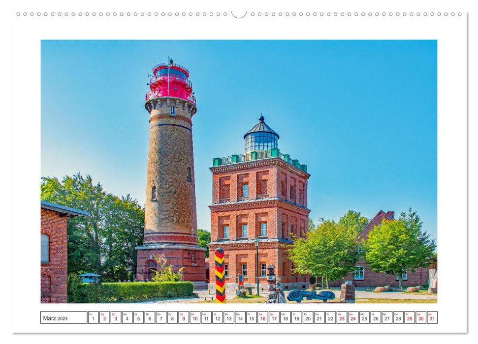 Rügen - wunderschönes Reiseziel (CALVENDO Wandkalender 2024)