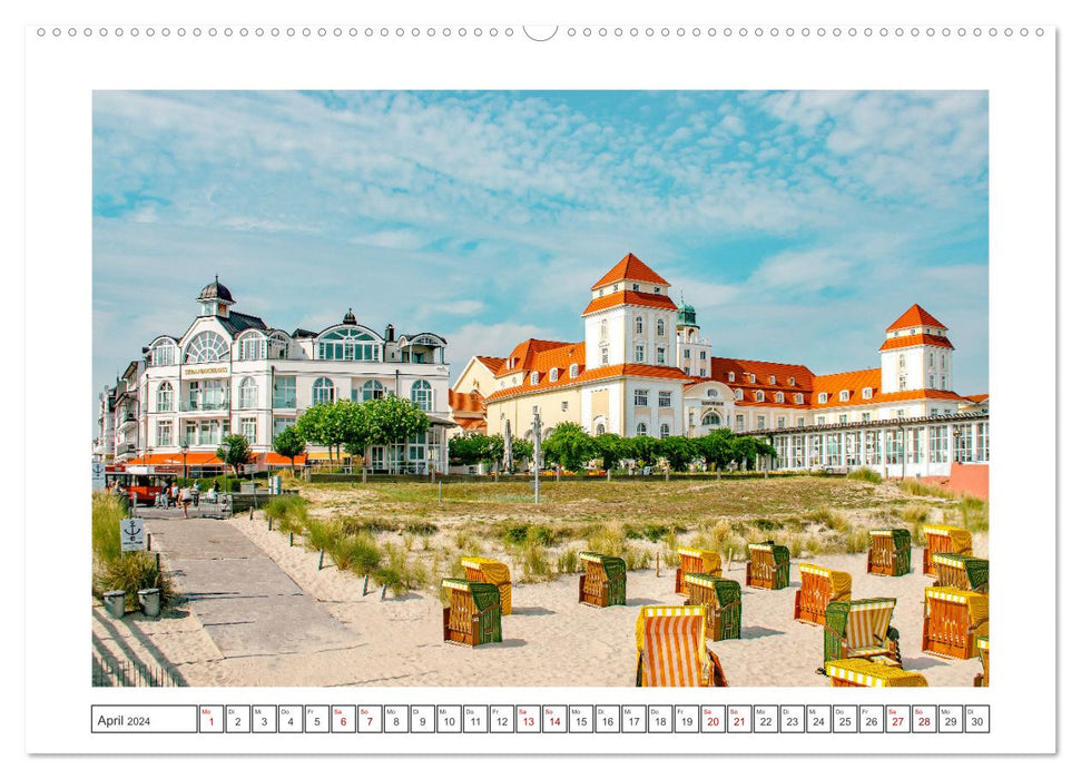 Rügen - beautiful travel destination (CALVENDO wall calendar 2024) 