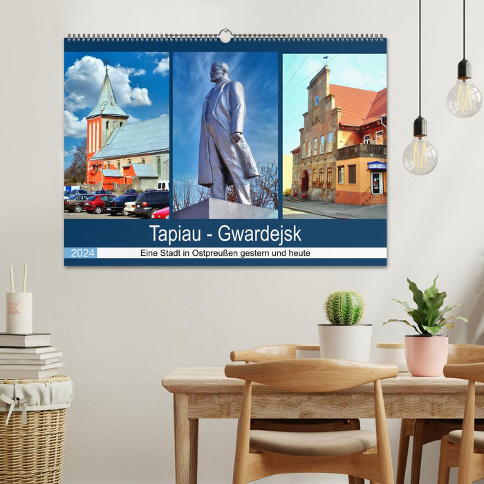 Tapiau-Gwardejsk - Eine Stadt in Ostpreußen gestern und heute (CALVENDO Wandkalender 2024)