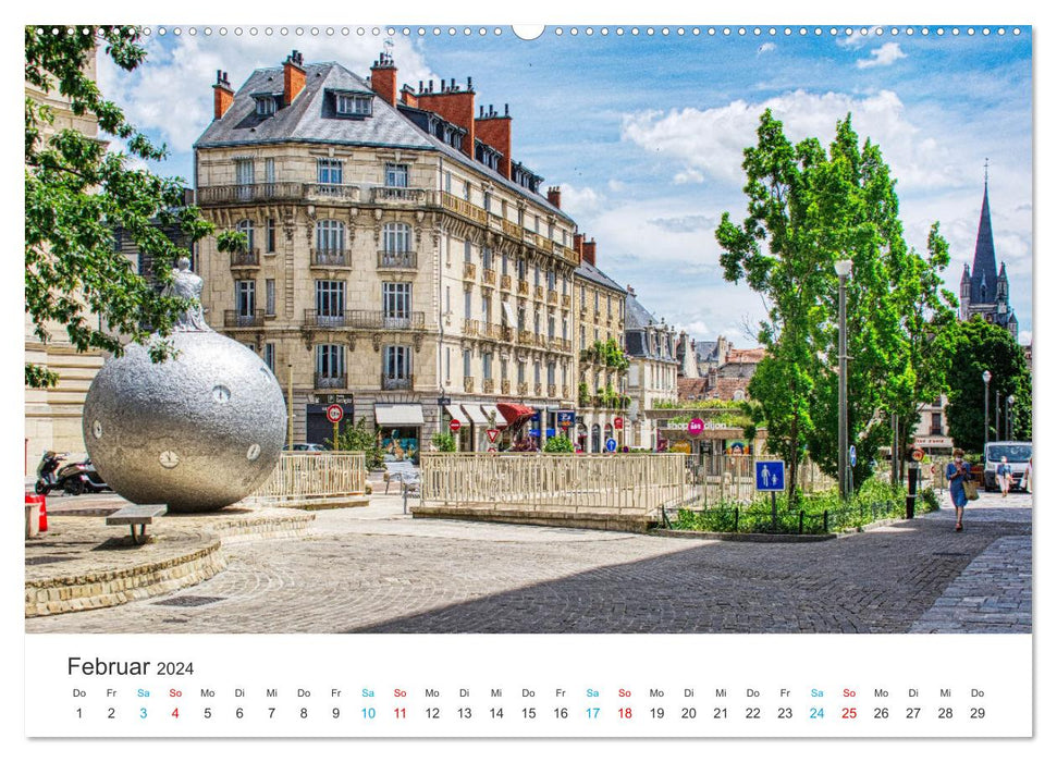 Grandes villes de France - Dijon (Calendrier mural CALVENDO 2024) 