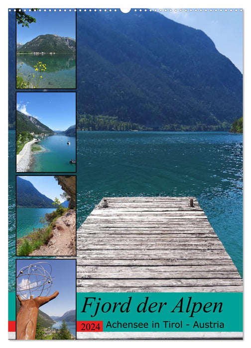 Fjord der Alpen. Achensee in Tirol - Austria (CALVENDO Wandkalender 2024)