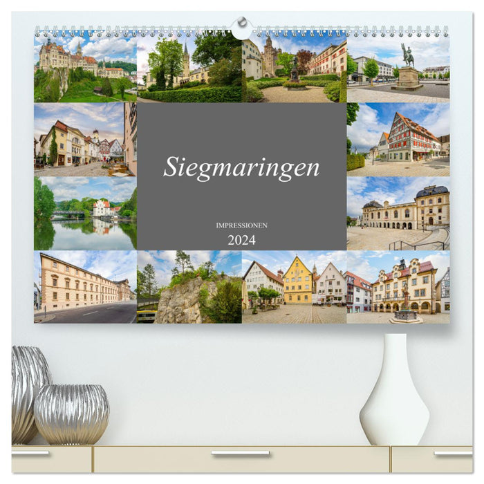 Sigmaringen Impressionen (CALVENDO Premium Wandkalender 2024)