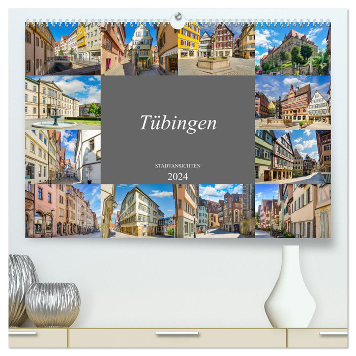 Tübingen city views (CALVENDO Premium wall calendar 2024) 