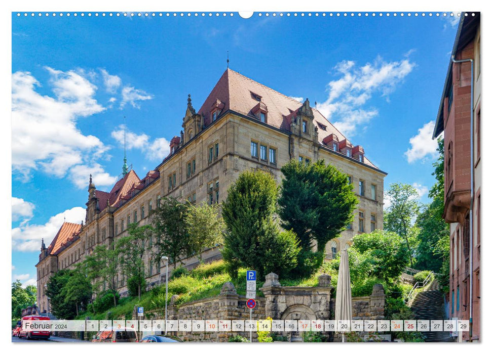 Tübingen city views (CALVENDO Premium wall calendar 2024) 