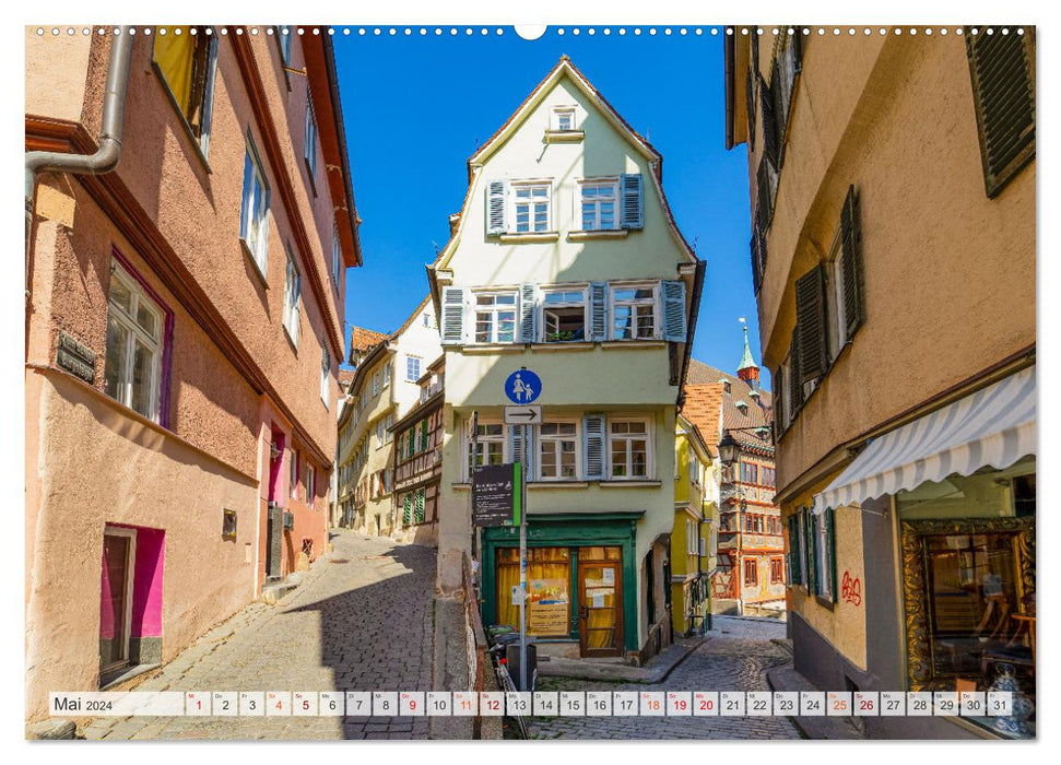 Tübingen Stadtansichten (CALVENDO Premium Wandkalender 2024)