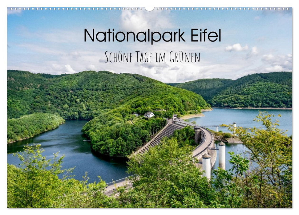 Parc national de l'Eifel - Belles journées à la campagne (Calendrier mural CALVENDO 2024) 