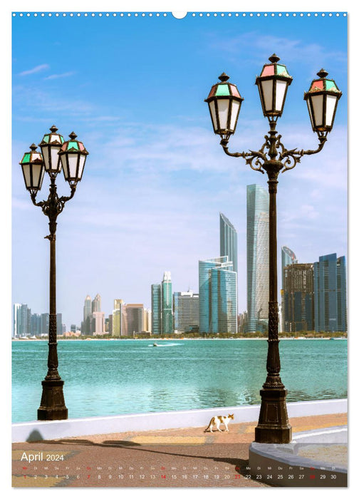 Vereinigte Arabische Emirate – Städte Highlights (CALVENDO Wandkalender 2024)