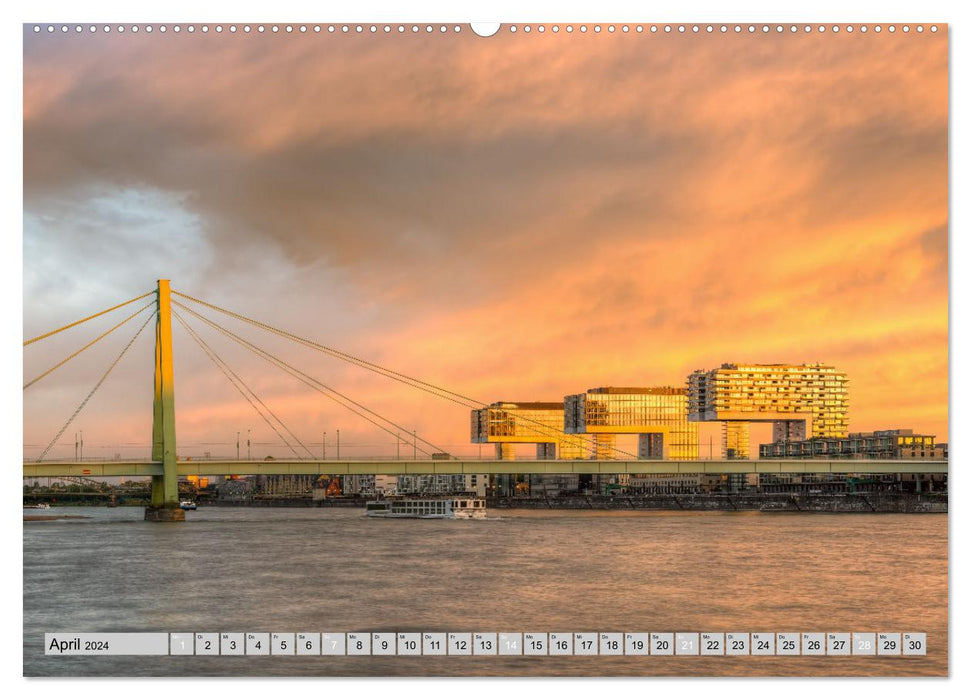 Wunderschönes Köln (CALVENDO Wandkalender 2024)