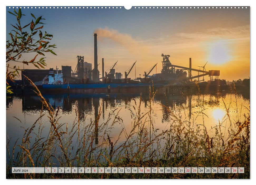 Bremer Hafenromantik (CALVENDO Wandkalender 2024)