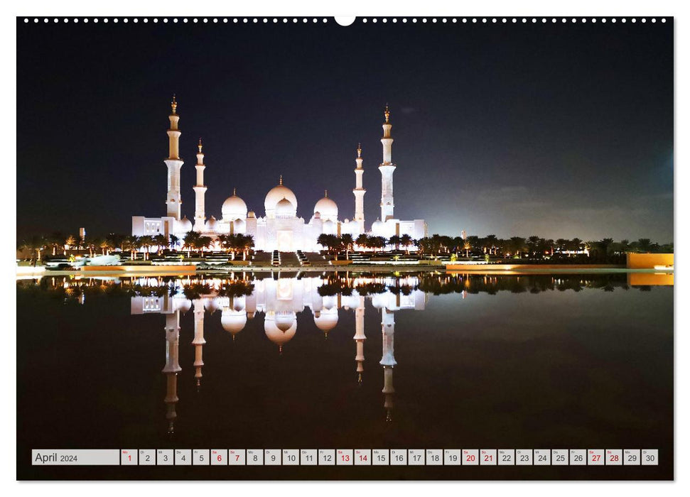 Orient - Manama, Abu Dhabi, Dubai, Maskat (CALVENDO Premium Wandkalender 2024)
