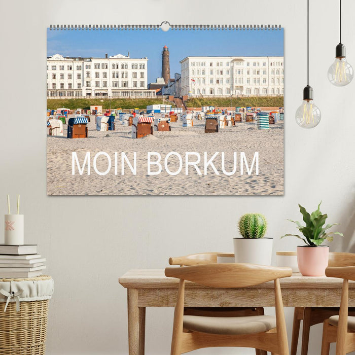 Moin Borkum (CALVENDO Wandkalender 2024)