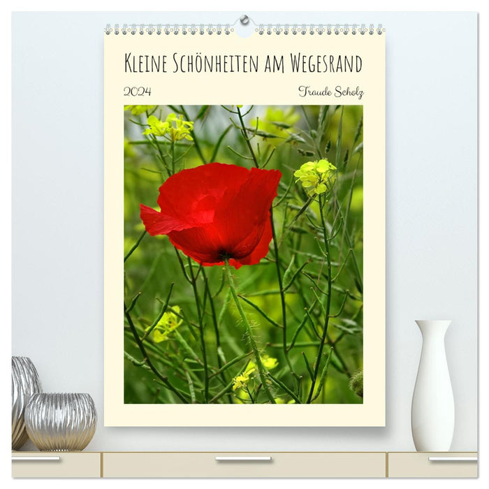 Kleine Schönheiten am Wegesrand (CALVENDO Premium Wandkalender 2024)