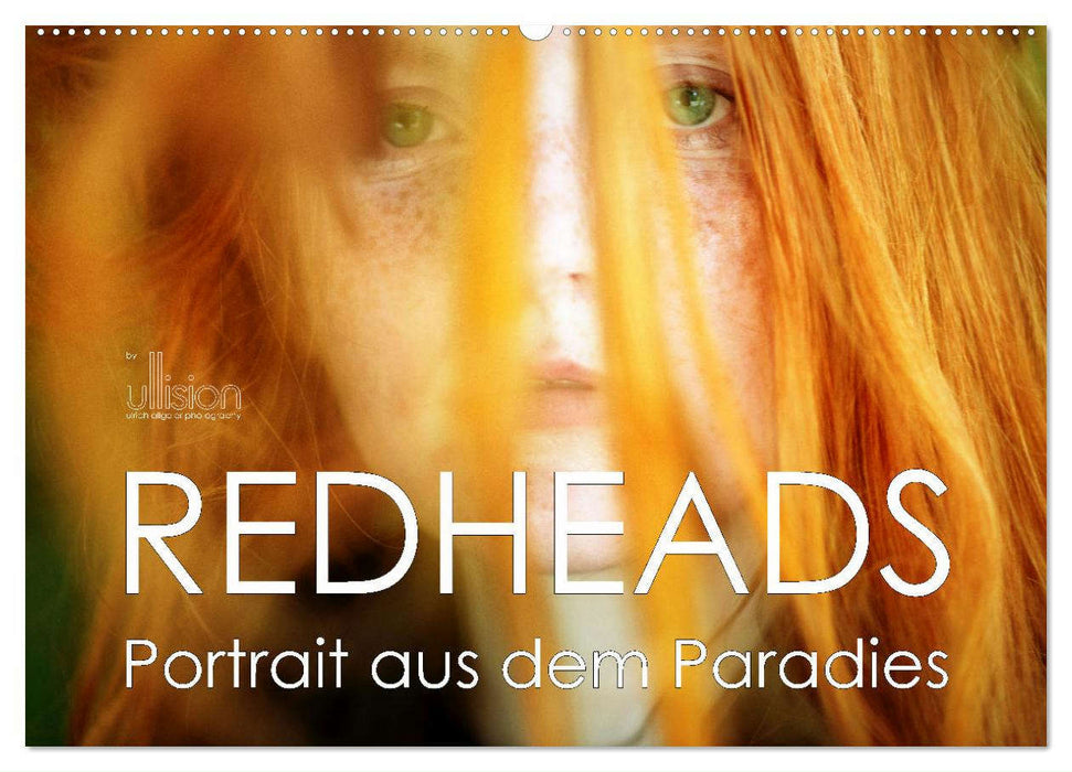 REDHEADS - Portrait aus dem Paradies (CALVENDO Wandkalender 2024)