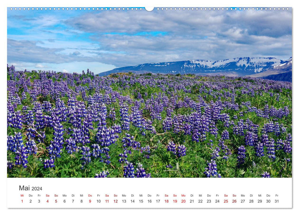 Island - Zauber des Nordens (CALVENDO Premium Wandkalender 2024)