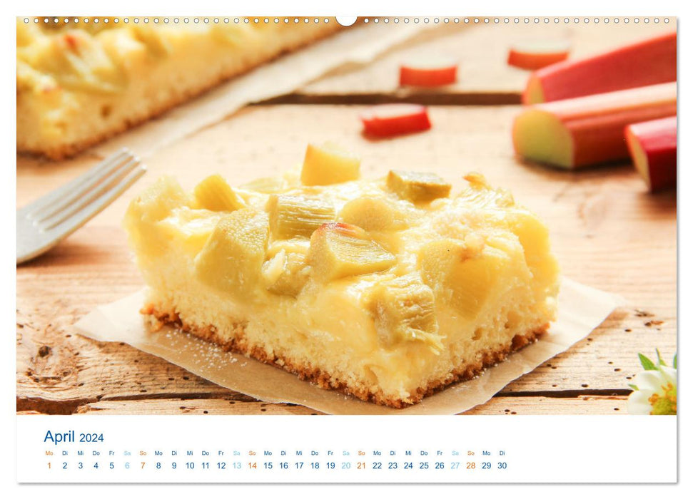 Delicious rhubarb (CALVENDO wall calendar 2024) 