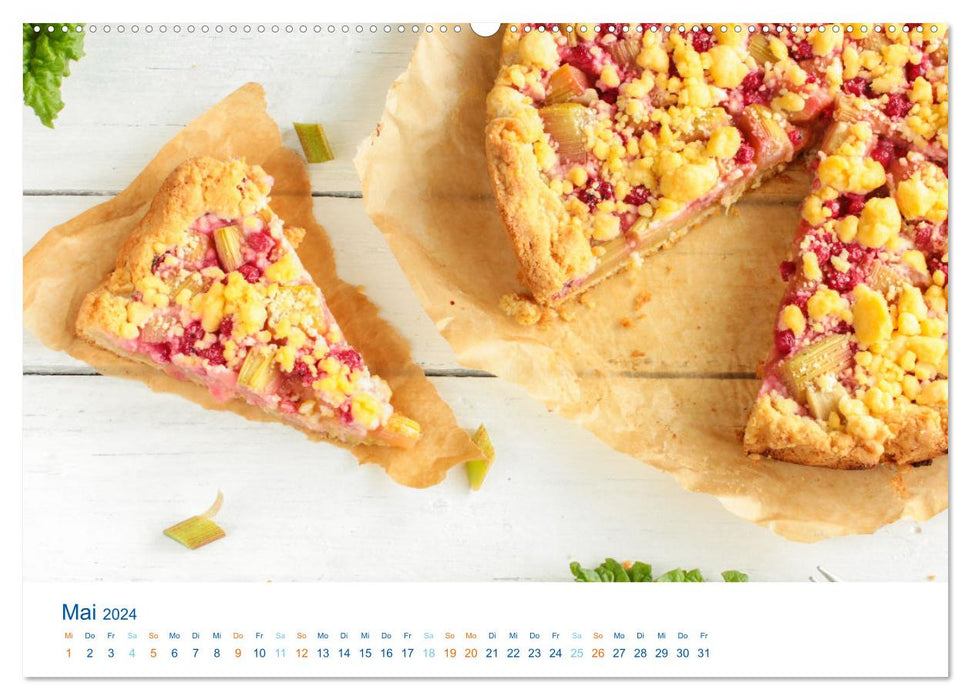 Delicious rhubarb (CALVENDO wall calendar 2024) 