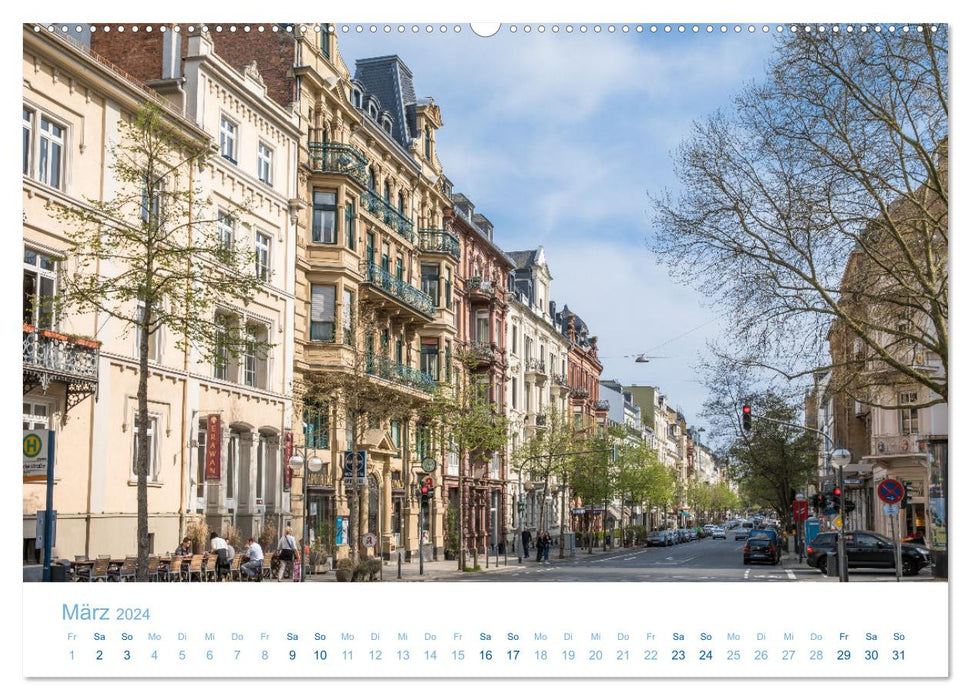 Daheim in Wiesbaden (CALVENDO Wandkalender 2024)