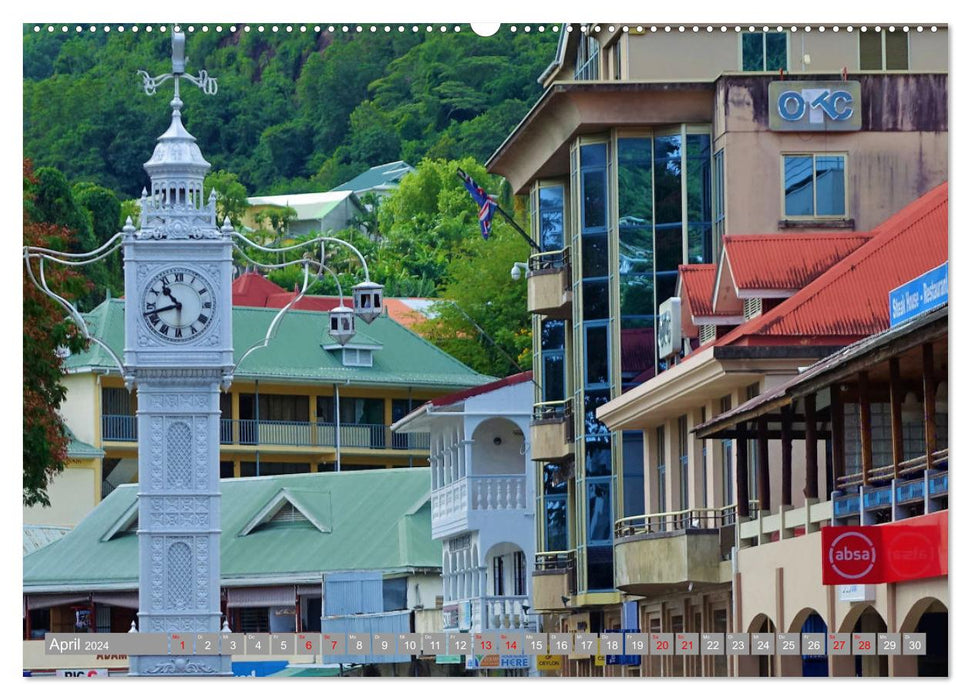 On an island tour in the Indian Ocean (CALVENDO wall calendar 2024) 