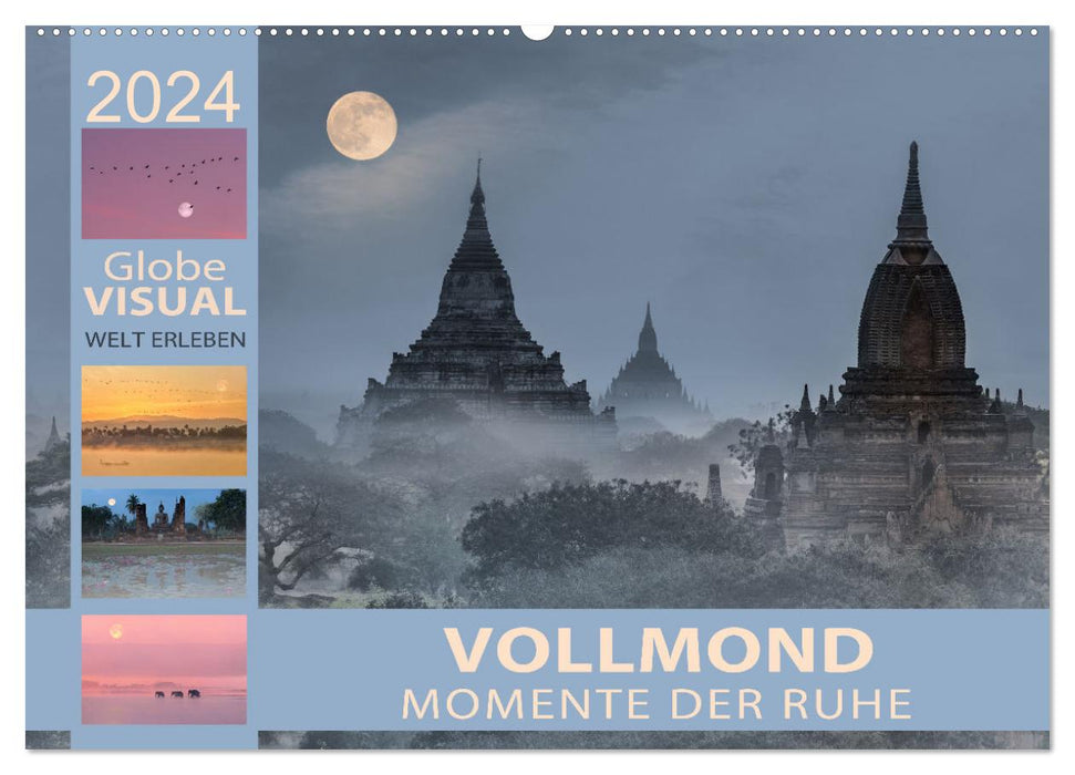 Vollmond - Momente der Ruhe (CALVENDO Wandkalender 2024)