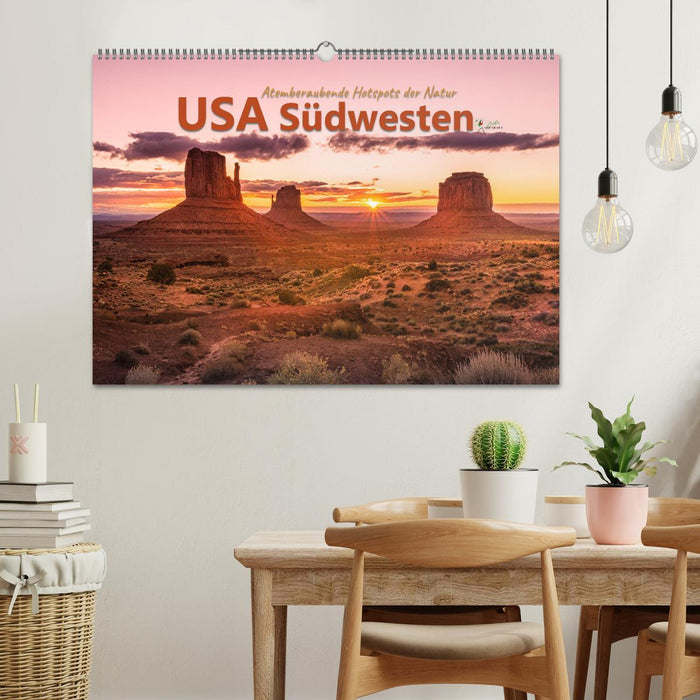 USA Southwest - Breathtaking natural hotspots (CALVENDO wall calendar 2024) 