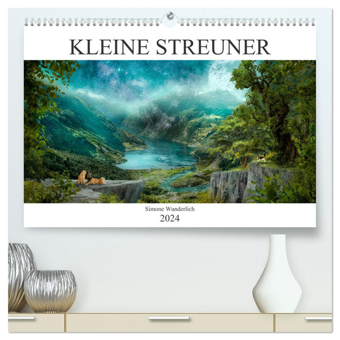 Kleine Streuner (CALVENDO Premium Wandkalender 2024)