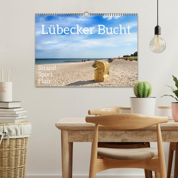Lübecker Bucht Strand - Sport - Flair (CALVENDO Wandkalender 2024)