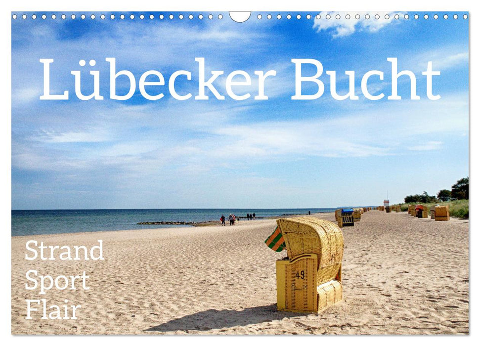 Lübecker Bucht Strand - Sport - Flair (CALVENDO Wandkalender 2024)